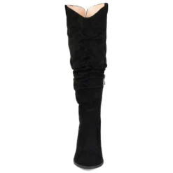 Journee Collection Womens Aneil Wide Calf Stacked Heel Knee High Boots -Bearpaw Shoes Shop GUEST ff08b0db 76a9 4475 9758 5e9ce9440b74