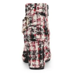 Allegra K Women's Plaid Pointed Toe Chunky Heels Ankle Boots 16 Allegra K Women's Plaid Pointed Toe Chunky Heels Ankle Boots -Bearpaw Shoes Shop GUEST ffbe1019 8347 4a49 9f6a 80d303091bbb